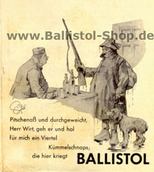 Ballistol historisches Poster